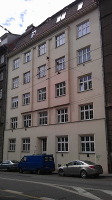 BD Brno Úvoz-fasádní omítkový systém