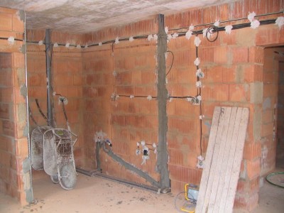 RD Pustiměř- jednovrstvé omítky (4)